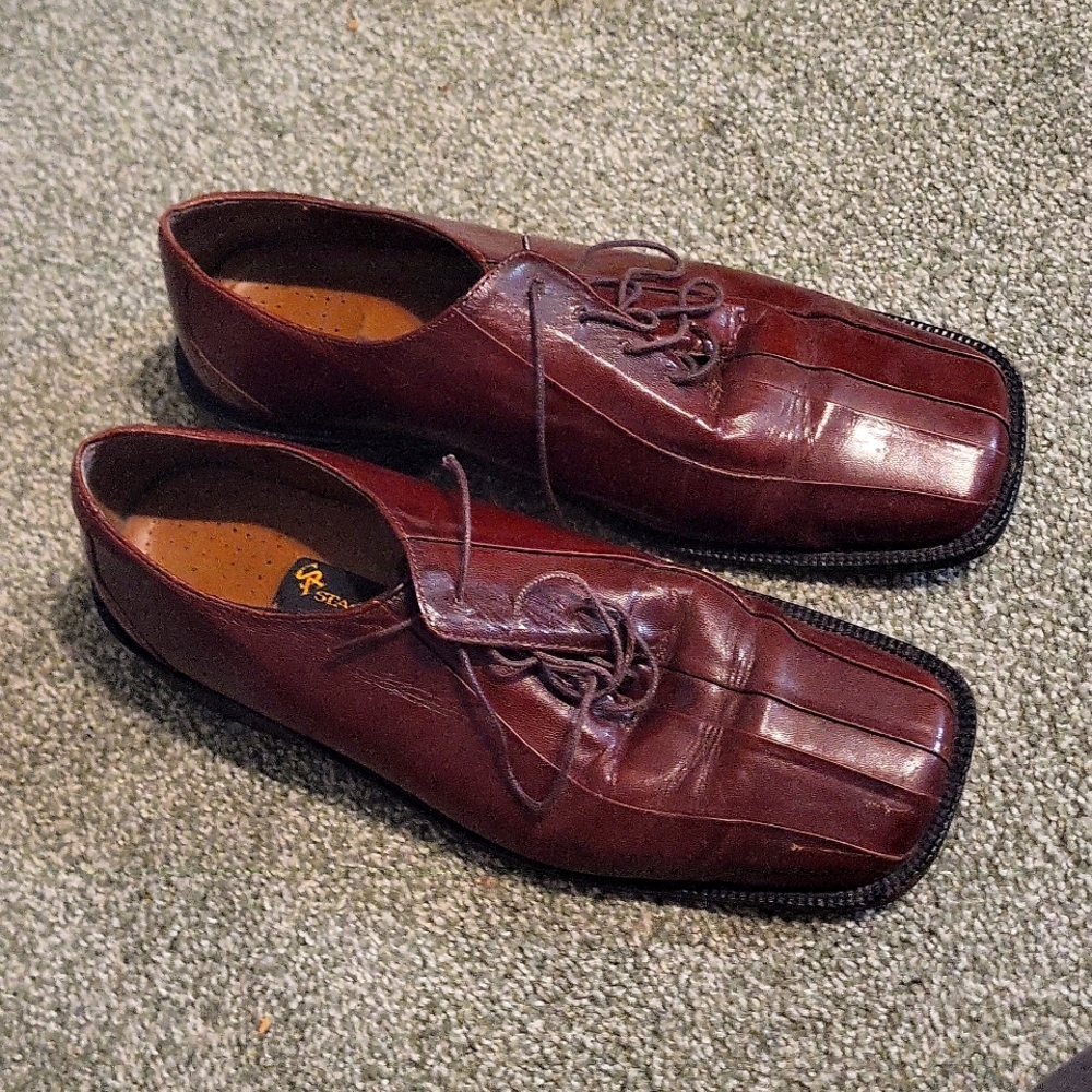 Brown Stacy Adam's Dress Shoes